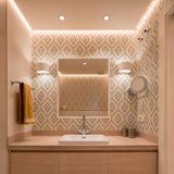 Downlight Panel Empotrado Redondo 24W Calido 10 Piezas - Interled Mexico