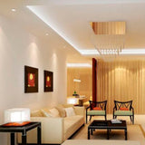 Downlight Empotrado Cristal Redondo 1 Temperatura de color 6W Frio 10 Piezas - Interled Mexico