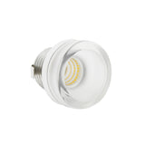 Dedal Acrílico Redondo 3w Frio 10 Piezas - Interled Mexico