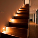 Luz de Cortesía Cuadrada Louver 1W 10 Piezas - Interled Mexico