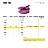 Bobina 30 Metros Neon Flex Rosa 1 Pieza