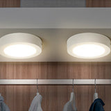 Downlight Panel LED Redondo de Sobreponer 6W Frio 10 Piezas