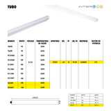 Tubo T8 240CM Milky Frio 30 Piezas - Interled Mexico